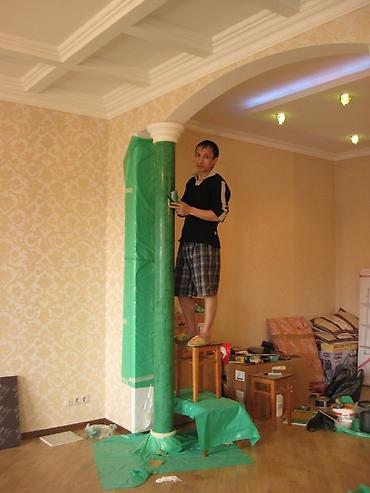 Штукатурка, шпаклевка: Декоративная штукатурка и окрашивание стен - Фактурные и венецианские — 21