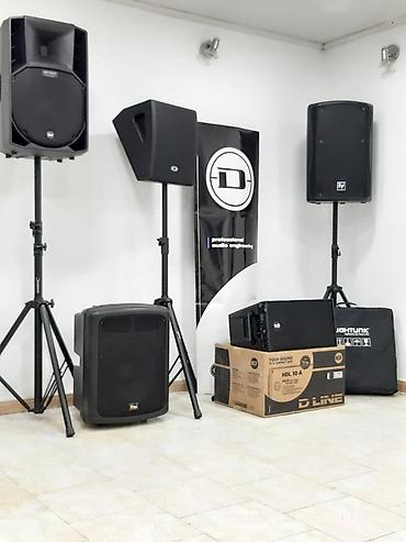 musiqi aparatlari: Yeni RCF Kolonka, Növ - Akustik, rəng - Qara — 6