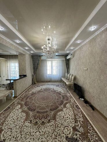 арзан квартира дордой: 3 комнаты, Агентство недвижимости, С мебелью полностью