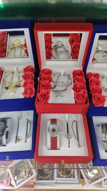 Saat dəstləri: Yeni, Klassik Saat dəsti, rəng - Qızılı — 1