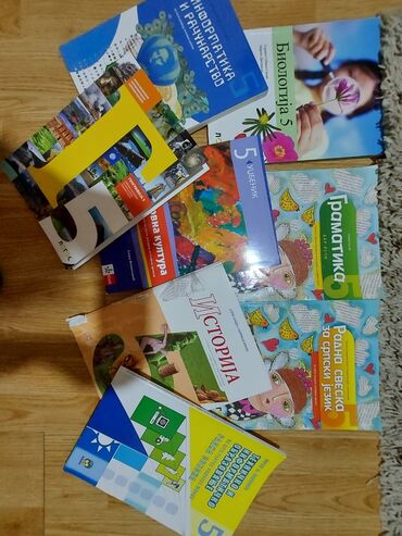 Knjige, časopisi, CD i DVD: Prodajem udžbenike za 5.razred Osnovne škoke. U odličnom stanju i po