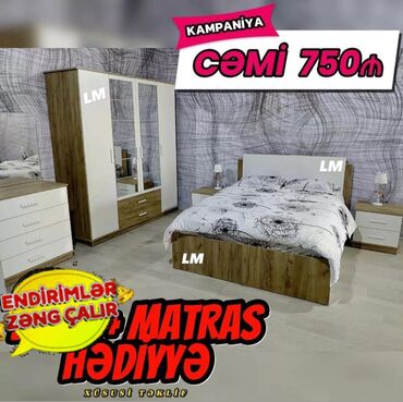Divan və kreslo dəstləri: İkinəfərlik çarpayı, Yeni