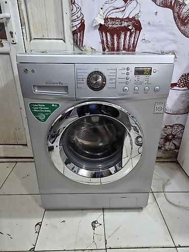 islenmis kondisioner: Paltaryuyan maşın LG, 6 kq, İşlənmiş, Avtomat, Qurutma var, Pulsuz çatdırılma, Ödənişli çatdırılma — 3