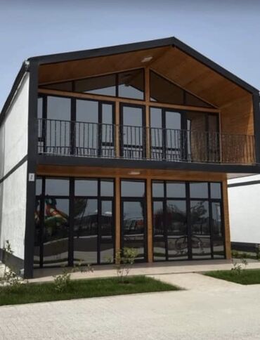 дом алтын казык: Коттедж, A-frame / Barn-house | Атлантис, Сары-Ой, Балдар аянтчасы, Унаа токтотуучу жай, унаа туруучу жай, Коргоодогу аймак
