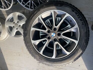 шины купить бу: Дөңгөлөктөр монтажда 255 / 50 / R 19, Кыш, Комплект, Жеңил унаалар, Куйма, тешиктери - 5