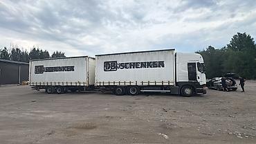 Грузовики: Тандем Scania 2016 год R 410 прошитый на 500 с тентованным кузовом и — 13