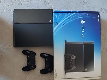 disk ps4: PlayStation 4 (Jet Black) – 500 GB (CUH-1106A B01) Satılır Sony — 1