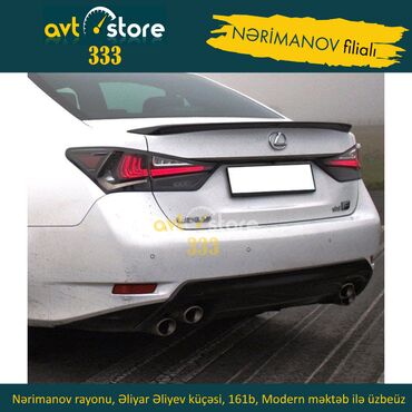 nol altı maşın: Lexus GS350 original Spoiler . Nərimanov filialında müştərilərimiz