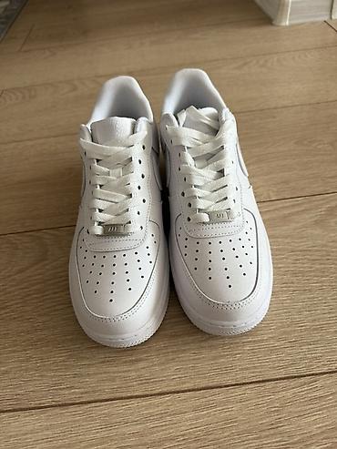 Мырзалардын бут кийими: Эркектердин кроссовкасы, 40, Nike, Жаңы, түсү - Ак, Акылуу жеткирүү, Өзү алып кетүү — 2