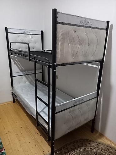 Çarpayılar: Metal karkaslı tək və ikimərtəbəli çarpayılar. Modeldə möhkəm dəmir — 4