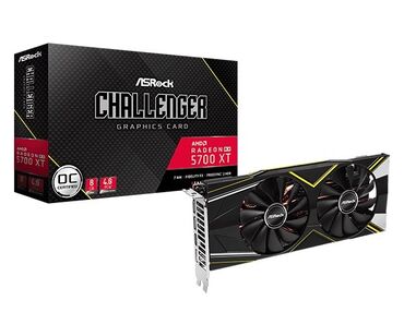 Техника для кухни: Видеокарта ASRock Radeon RX 5700 XT, 8 ГБ