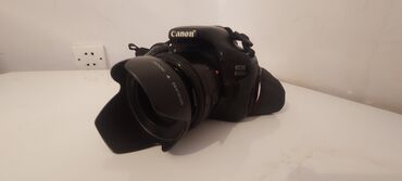 canon 60 d: Canon eos 600d probeq 27k Boya mikrafon + uzun və qısa kabel 18-55 kit