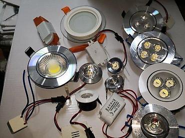 rustik lusteri: Rozetna sa LED sijalicom integrisanom 3200k 4200k 6500k. 3200k toplo — 6