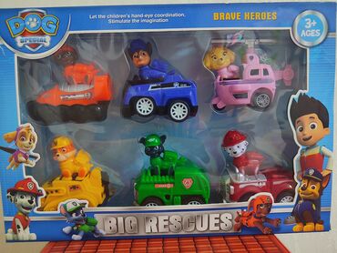 ГАЗ: Paw Patrol sevenler ucun TEZE!Maşinlar hereket edir. Islenmeyib