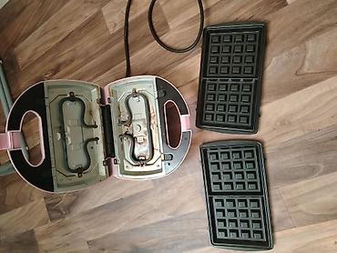 Ostali kuhinjski aparati: SilverCrest aparat za vafle – dupli - Boja: roze - Tip: električni — 6