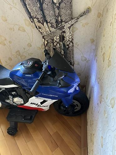 uwaq masini: Uşaq üçün elektrikli motosiklet – sport dizayn - Rəng — 2