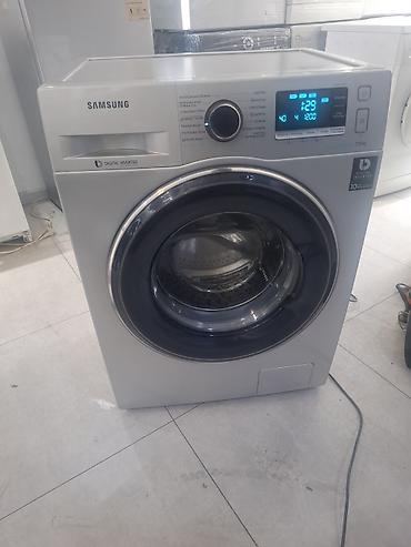 kohnə tikis masini: Paltaryuyan maşın Samsung, 7 kq, İşlənmiş, Avtomat, Qurutmasız, Kredit yoxdur, Ödənişli çatdırılma — 1