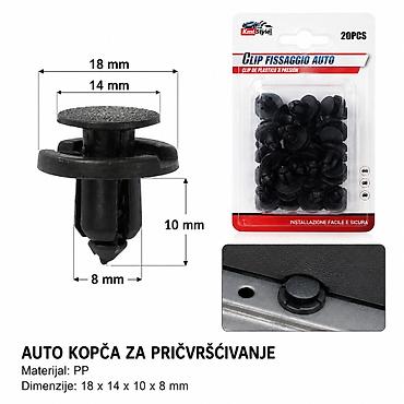 KMT Višenamenski ekspanzioni zatvarač 2008936 Opis: - Auto kopča za