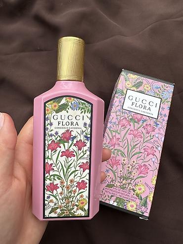 бу чехлы: Gucci Flora Gorgeous Gardenia, парфюмерная вода. Оригинал! Во флаконе — 2