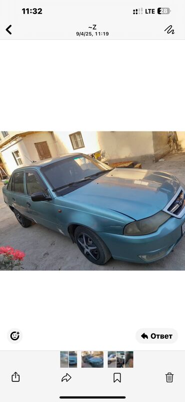 полики для авто бишкек цена: Daewoo Nexia: 2009 г., 1.6 л, Механика, Бензин, Седан