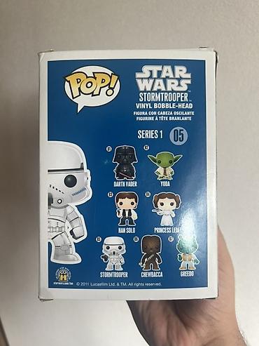 Oyuncaq fiqurlar: Məhsul: Funko Pop! Star Wars – Stormtrooper (05) - Növ: Vinil — 2