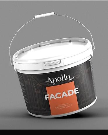 defender apollo: Акриловая фасадная краска Apollo Paint FACADE - Назначение: наружные — 1