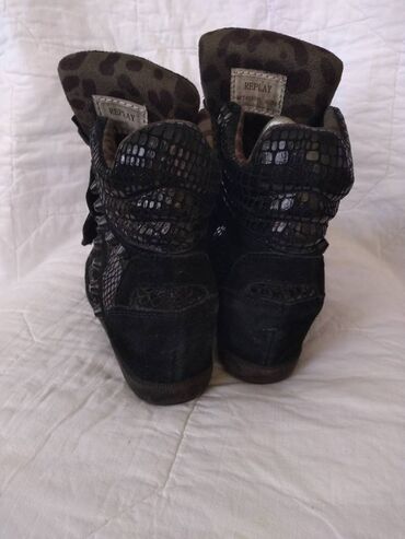 Women's Sneakers and athletic shoes: Replay, 38, bоја - Crna — 9