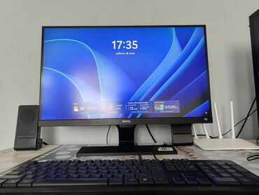 full hd телевизор: Монитор, Benq, Колдонулган, LED, 27" - 28"