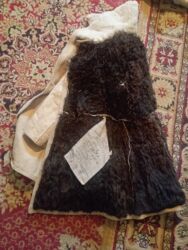 Дубленки: Дубленка, Классическая модель, По колено, Все размеры — 5