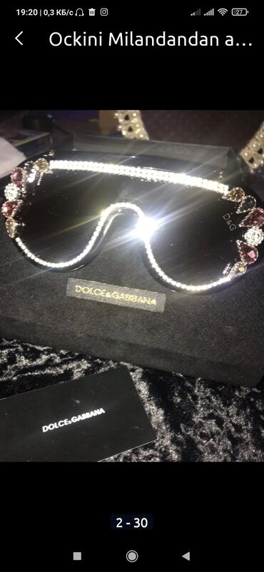 Eynəklər: Gün eynəyi, Dolce & Gabbana, Yeni — 16
