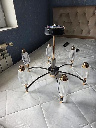 lustur alti fiqurlar: Çılçıraq, 6 lampa, Metal — 1