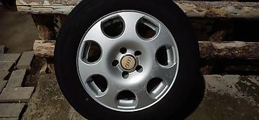r15 audi: Колеса в сборе 215 / 60 / R 16, Б/у, 1 шт, Легковые, Литые, отверстий - 5 — 1