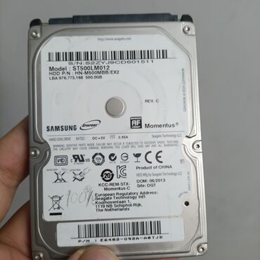 redmi note 13 pro plus 5g цена в бишкеке: Маалымат алып жүрүүчү, Колдонулган, Samsung, HDD, 512 ГБ, 2.5", Ноутбук үчүн
