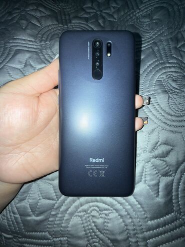 hyper x микрофон: Redmi, Redmi 9, Колдонулган, 32 ГБ, түсү - Кара, 2 SIM