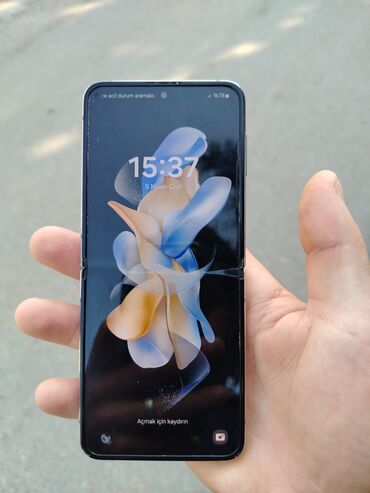 Samsung: Samsung Galaxy Z Flip 4, 256 GB, rəng - Göy