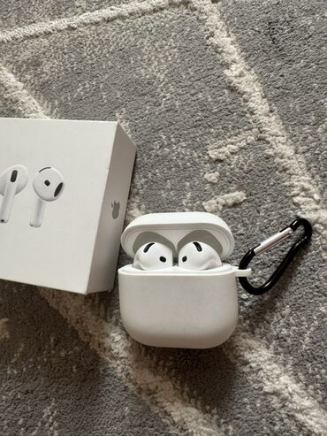 аирподсы 2: Каптагычтар, Apple, Жаңы, Электр зымсыз (Bluetooth), Классикалык
