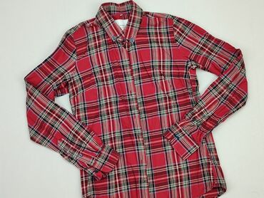 czerwona koszula w kratę dla dziewczynki: Koszula Damska, XS (EU 34), stan - Idealny