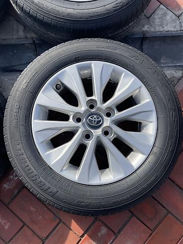 Диски: Литые Диски R 15 Toyota, Комплект, отверстий - 5, Б/у — 6