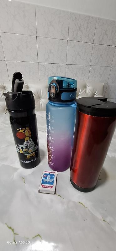 Кухонные наборы: Набор кухонных форм и бутылок/термокружек сковородка разные — 12