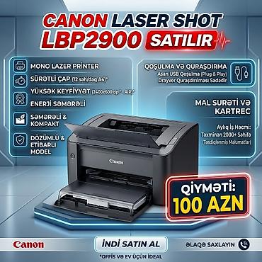 Ev və ya ofis istifadəsi üçün ideal, çox dözümlü və keyfiyyətli Canon