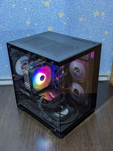 видеокарта ddr5: Компьютер, ядер - 6, ОЗУ 16 ГБ, Игровой, Б/у, Intel Core i5, AMD Radeon RX 6600, NVMe