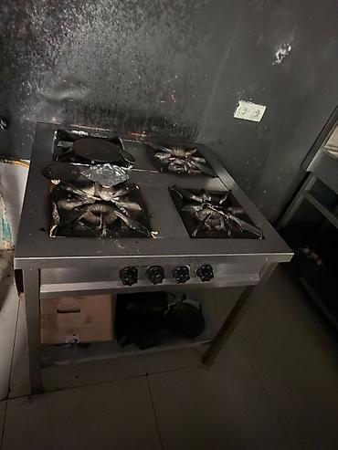 Restoranlar üçün sənaye tipli qaz peçi - 4 gözlü, yüksək istilik lalafo.az -da Restoranlar üçün sənaye tipli qaz peçi - 4 gözlü, yüksək istilik