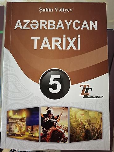 Школьные учебники: Məhsul: 5-ci sinif dərslikləri dəsti Tərkib: - “Azərbaycan tarixi 5” — 1