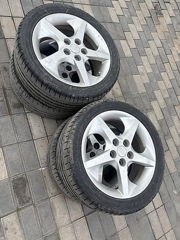 235 50 19: 5 saplı yüngül lehimli disk və şin komplekti - Ölçü: 17" - Bolt — 3