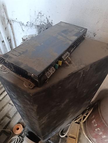 sound system: Автомобильный сабвуфер с усилителем в рабочем состоянии - Сабвуфер в — 4