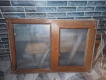 2.el pencere: İşlənmiş İkiqat şüşə paketi Plastik pəncərə, Еni: 1 sm, Uzunluğu: 80 sm — 3