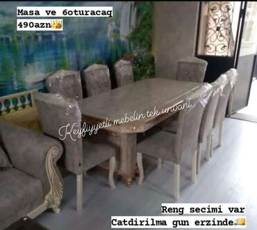 modern: Masa və oturacaq dəstləri