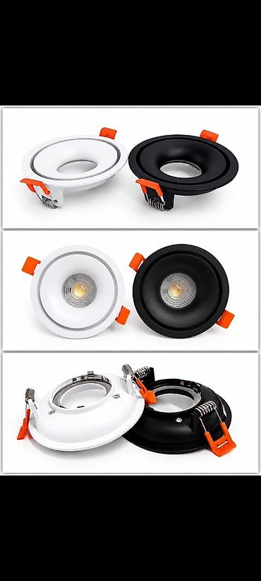 spot isiq: Yarıdairəvi spot işıq korpusu (downlight karkası) - Tavan üçün — 1