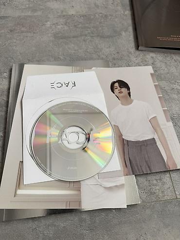 CD, DVD дисктер: Альбом Jimin — FACE (версия Photobook). Комплект из двух вариантов — 5