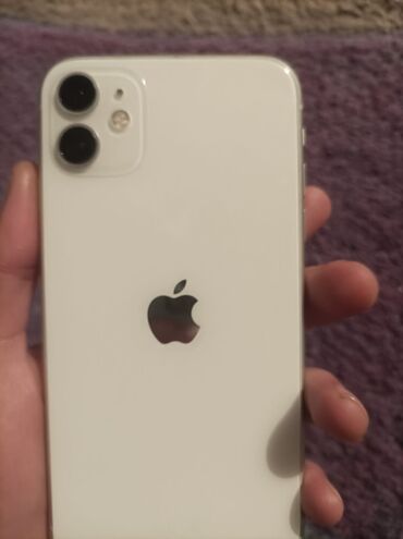 Apple iPhone: IPhone 11, 64 GB, Ağ, Hissə-hissə ödəniş